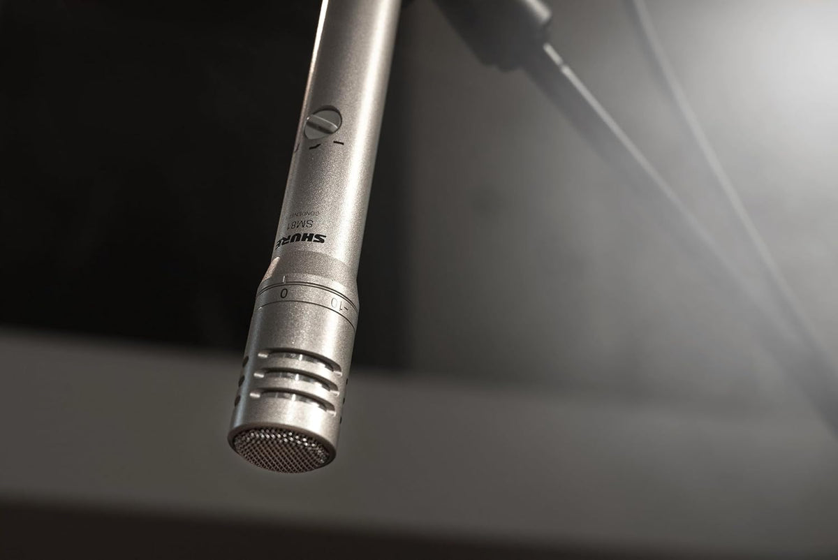 Shure SM81-LC Cardioid Condenser Instrument Microphone