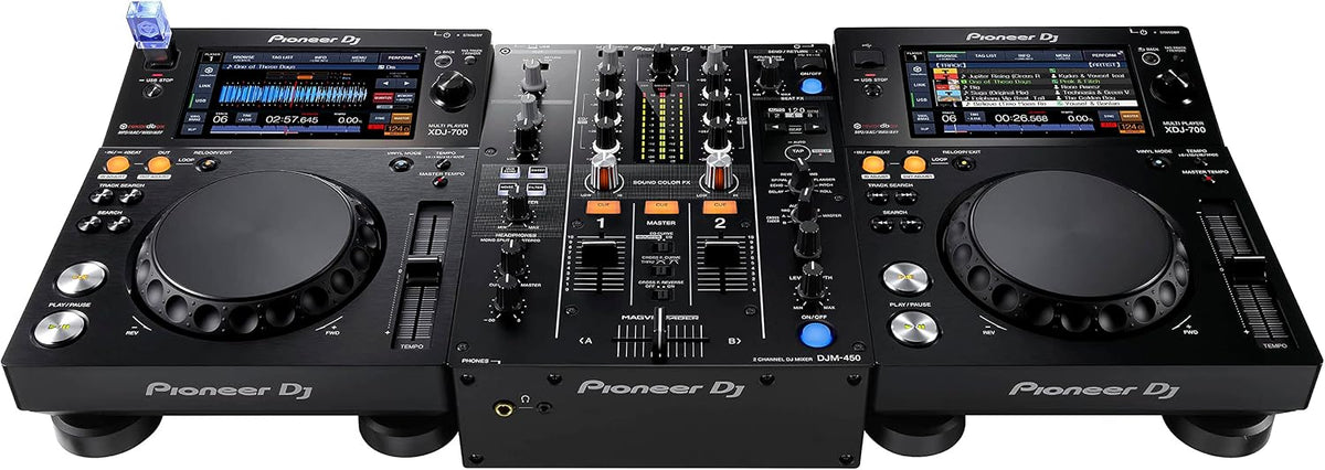 Pioneer DJ DJM-450 2-Channel DJ Mixer, Beat FX, DVS, rekordbox