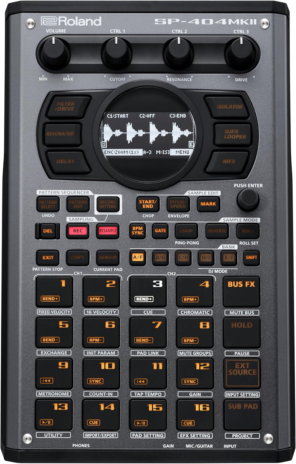 Roland SP-404MKII Creative Sampler and Effector