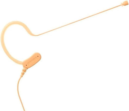 Shure MX153 Earset Headworn Microphone - Cocoa, Omnidirectional Mic, TQG / TA4F Connector Wireless Bodypack Transmitters (MX153C/O-TQG)