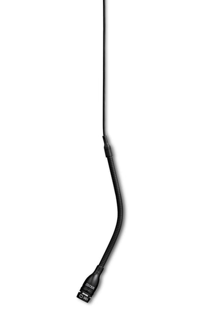 Shure Microflex MX202 Overhead Microphone - Black, Supercardioid Condenser Mic with 3 Pin XLR Connector, Preamp Included (MX202B/S)