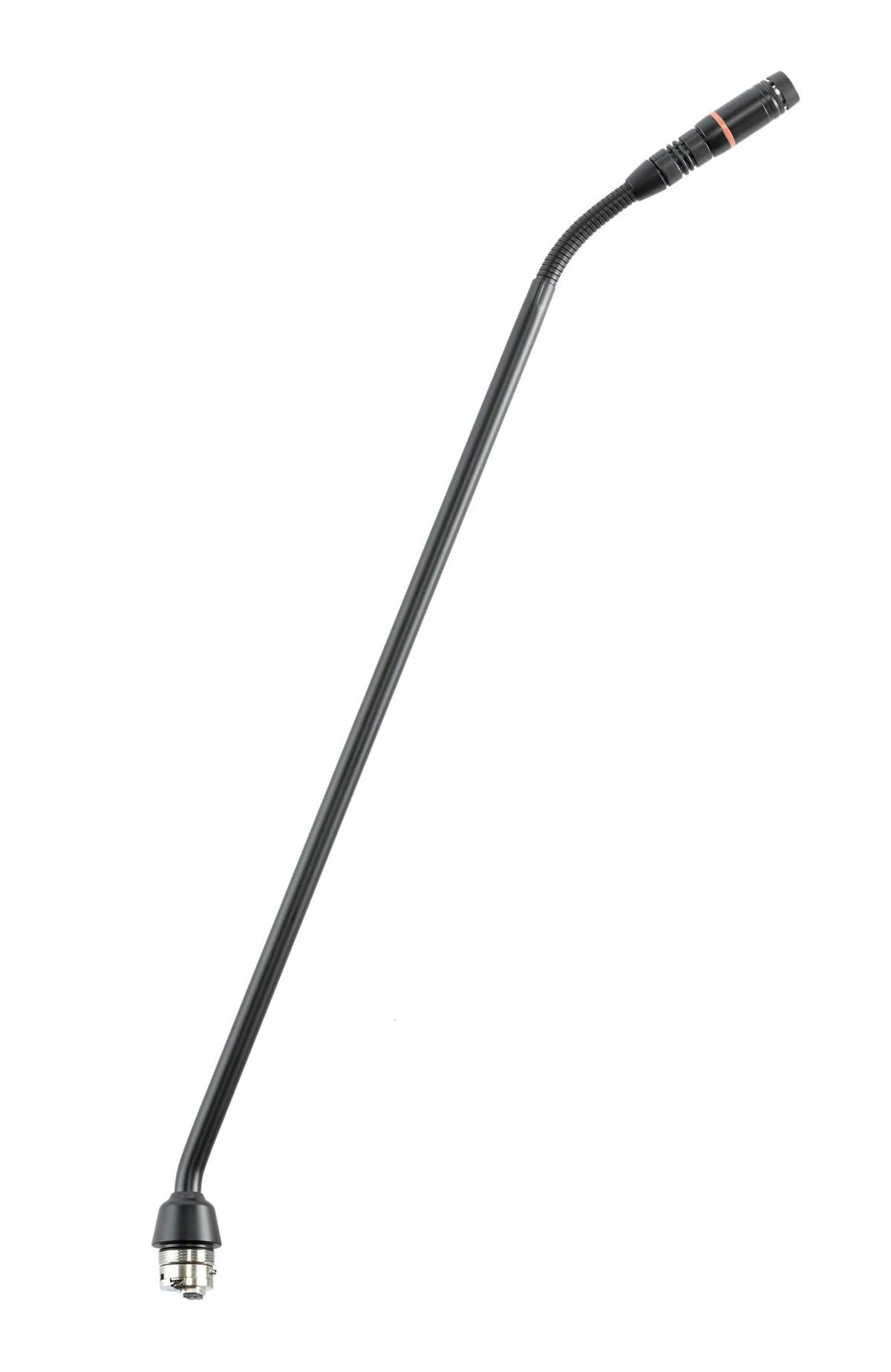 Shure MX410/S Supercardioid Condenser Microphone, 10" Gooseneck with Bi-Color Status Indicator and Surface Mount Preamp