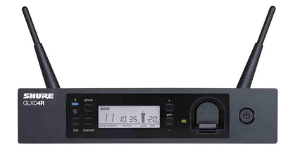 Shure GLXD4+ Pro Digital Single Channel Receiver - for use with GLX-D+ Dual Band Wireless Systems, Transmitter Sold Separately (GLXD4+=-Z3)
