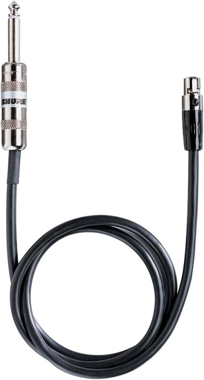 Shure GLXD14+ Dual Band Pro Digital Wireless System for Guitar and Bass - 12-Hour Battery Life, 100 ft Range | Includes 1/4" Jack Instrument Cable & Single Channel Receiver (GLXD14+-Z3)