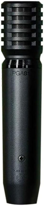 Shure PGA81 Condenser Microphone - with Cardioid Pick-up Pattern,Condenser Instrument Microphone (PGA81-XLR)