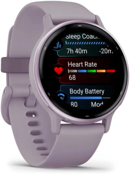 Garmin vívoactive® 5, Health & Fitness GPS Smartwatch, 42mm, Orchid