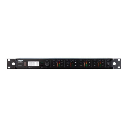 Shure ULXD4 Single Channel Receiver - for use with ULX-D Digital Wireless Microphone Systems, Transmitter Sold Separately | V50 Band (ULXD4=-V50)