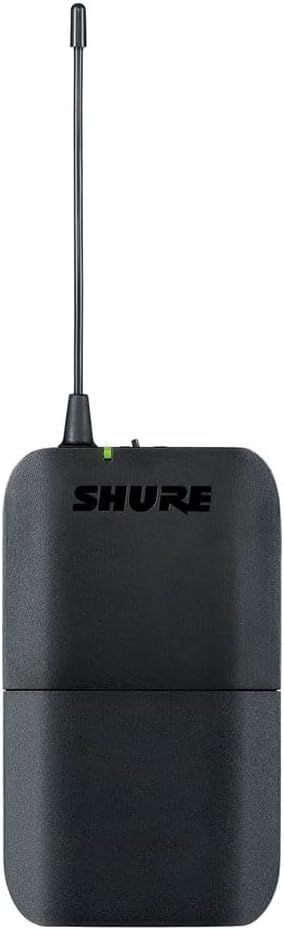Shure BLX14R Rack-Mount Instrument Audio System J11 Band (596–620 MHz) – BLX4R Receiver, BLX1 Bodypack & 1/4" Guitar Cable, Up to 14 Hr Battery, 300 ft Range