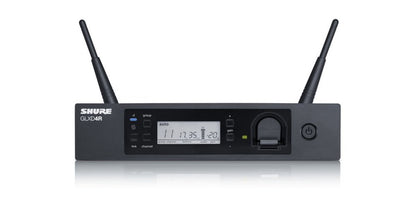Shure GLXD4+ Pro Digital Single Channel Receiver - for use with GLX-D+ Dual Band Wireless Systems, Transmitter Sold Separately (GLXD4+=-Z3)