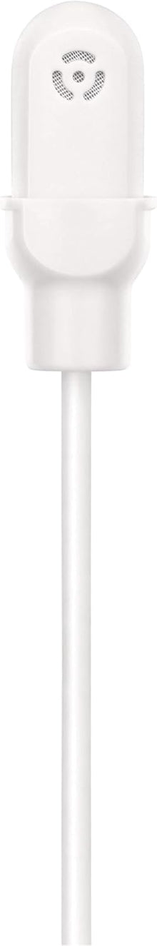 Shure DuraPlex Omnidirectional Lavalier Mic, LEMO Connector, White (DL4W/O-LM3-A)