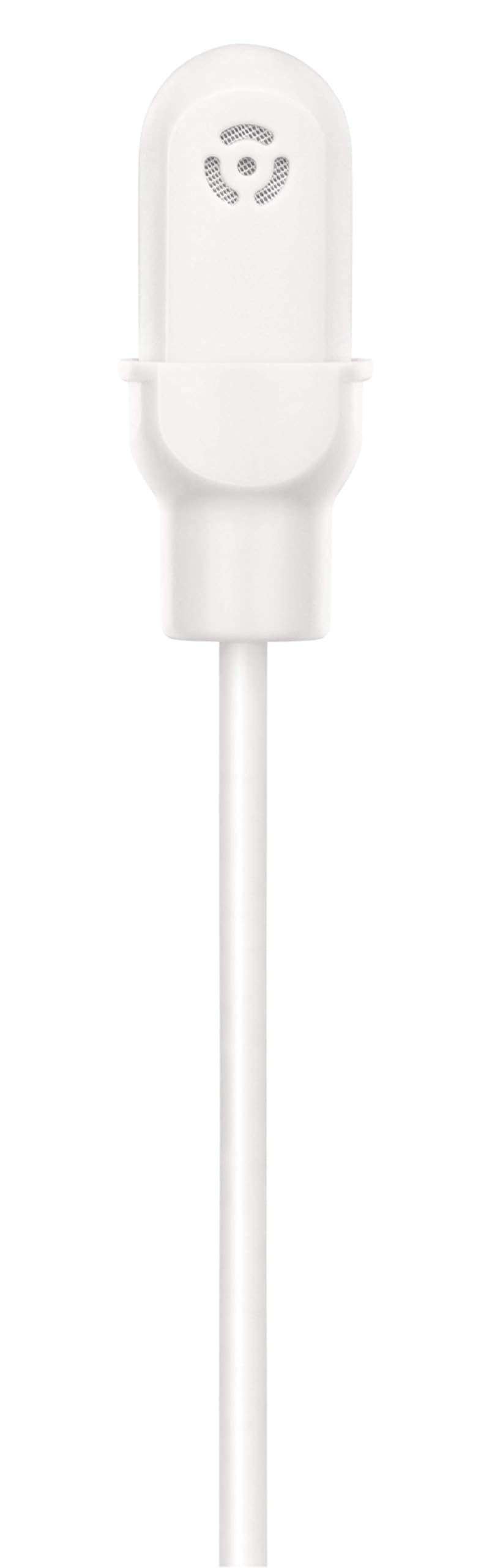 Shure DuraPlex Omnidirectional Lavalier Mic, LEMO Connector, White (DL4W/O-LM3-A)