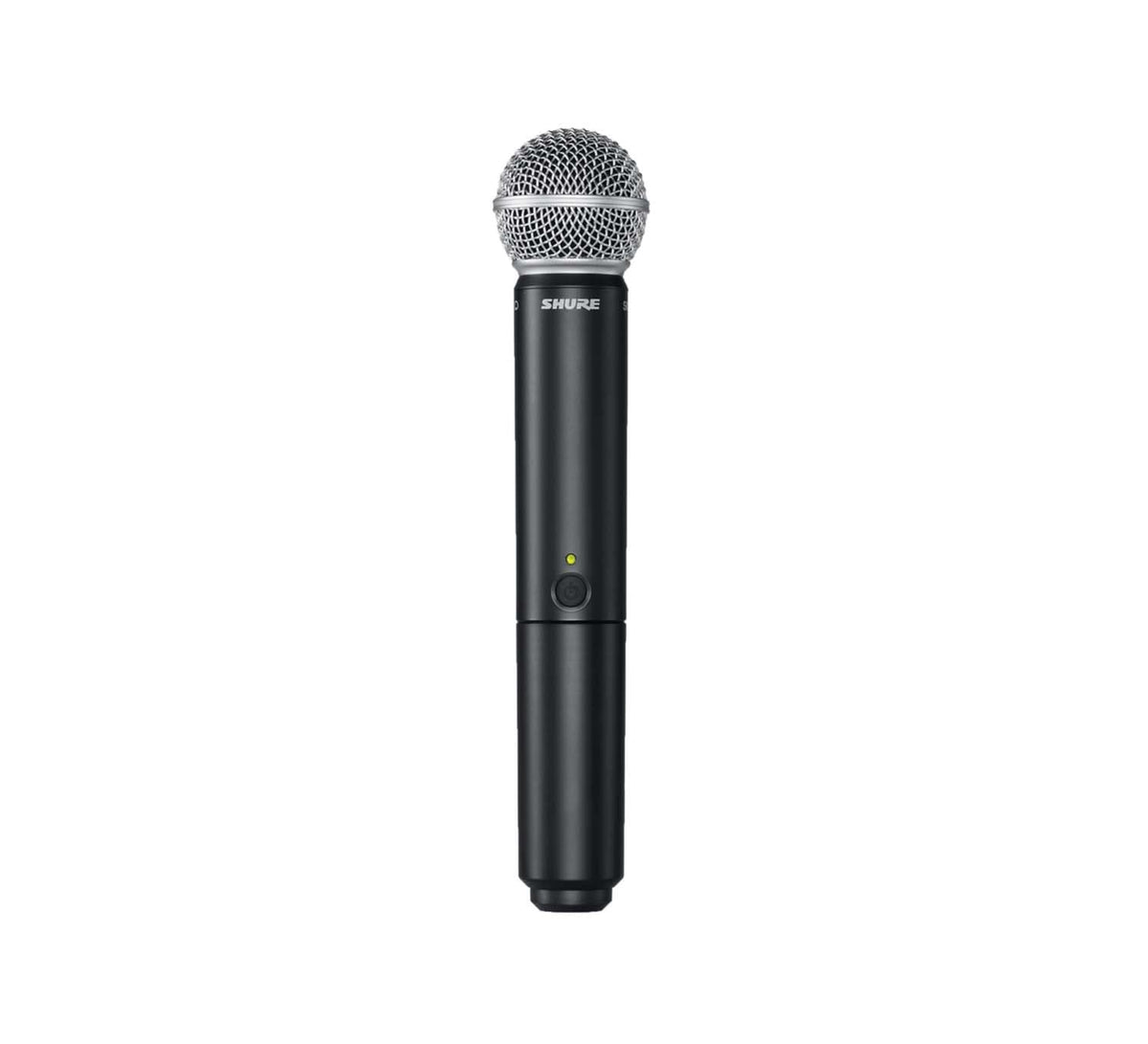 Shure BLX2/SM58 Handheld Wireless Transmitter J11 Band (596–620 MHz) – SM58 Cardioid Dynamic Capsule, Up to 14 Hr Battery, 300 ft Range, Compatible with BLX Receivers