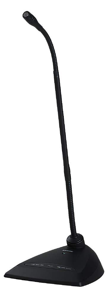 Shure Microflex MX418SE/C Cardioid Condenser Microphone, 18 Gooseneck with in-Line Preamp, Shock & Flange Mount, 10' Side- (or Bottom-) Exit Cable, Snap-Fit Foam Windscreen