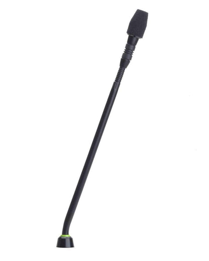 Shure Microflex MX418D/S Supercardioid Condenser Microphone, 18 Gooseneck, Includes Desktop Base with 10' Cable, Logic Functions, Programmable Switch, LED Indicator, Snap-Fit Foam Windscreen