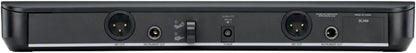 Shure BLX88 Dual-Channel Wireless Receiver H11 Band (572–596 MHz) – BLX Series Receiver for Two Transmitters, QuickScan Frequency Selection, XLR & 1/4" Outputs, Up to 300 ft Range