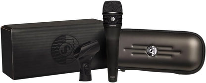 Shure KSM8 Dualdyne Dynamic Vocal Microphone – Dual-Diaphragm Cardioid Mic for Live Performance, Studio Recording & Broadcasting, Black