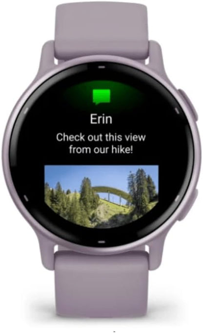 Garmin vívoactive® 5, Health & Fitness GPS Smartwatch, 42mm, Orchid