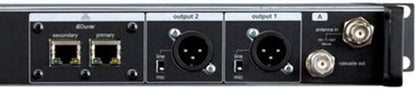 Shure ULXD4D Dual Channel Digital Wireless Receiver – for ULX-D Wireless Systems, Dante Enabled, Transmitters Sold Separately | G57 Band (ULXD4D=-G57)