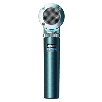 Shure BETA 181/BI Ultra-Compact Small-Diaphragm Side-Address Versatile Condenser Microphone for Instruments with Interchangeable Polar Pattern Capsule Options, 3-pin XLR Connector - Bidirectional
