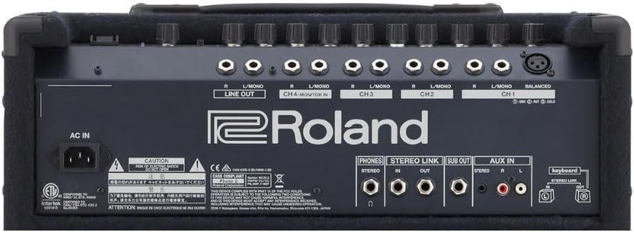 Roland KC-400 4 Channel Stereo Mixing Keyboard Amplifier, 150 Watt (KC-400)