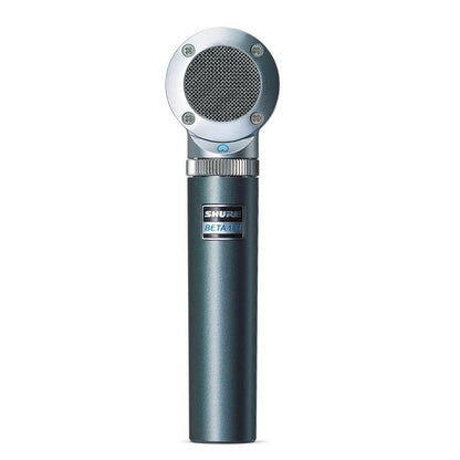 Shure BETA 181/O Ultra-Compact Small-Diaphragm Side-Address Versatile Condenser Microphone for Instruments with Interchangeable Polar Pattern Capsule Options, 3-pin XLR Connector - Omnidirectional