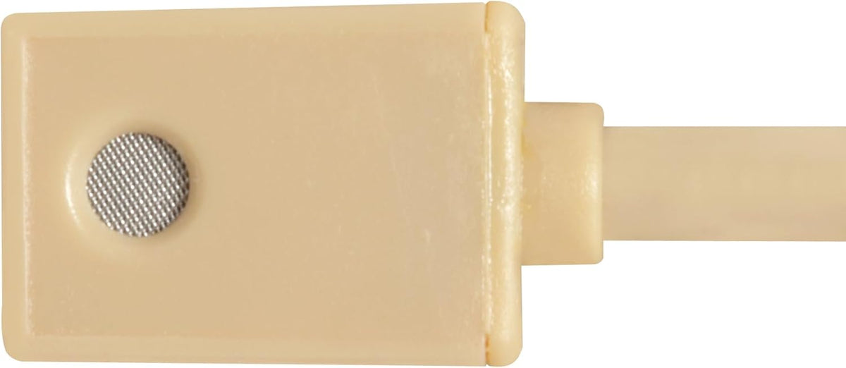 Shure WL93T Lavalier Condenser Microphone - Subminiature Size for Theater, Television, Broadcasting, Video & Film, TA4F/TQG Connector for use Wireless Bodypack Transmitters - Tan