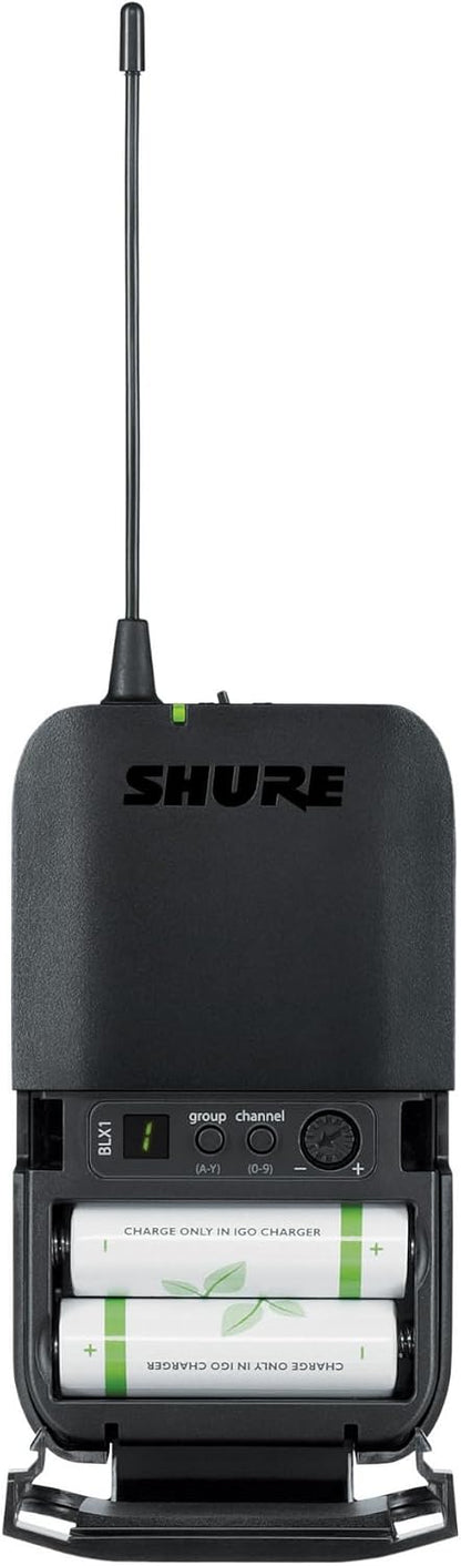 Shure BLX14 Wireless Guitar System - H9 Band