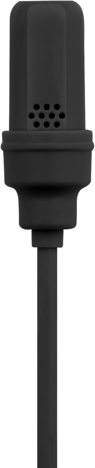 Shure UniPlex UL4 Professional Lavalier Microphone - LEMO Connector, Black
