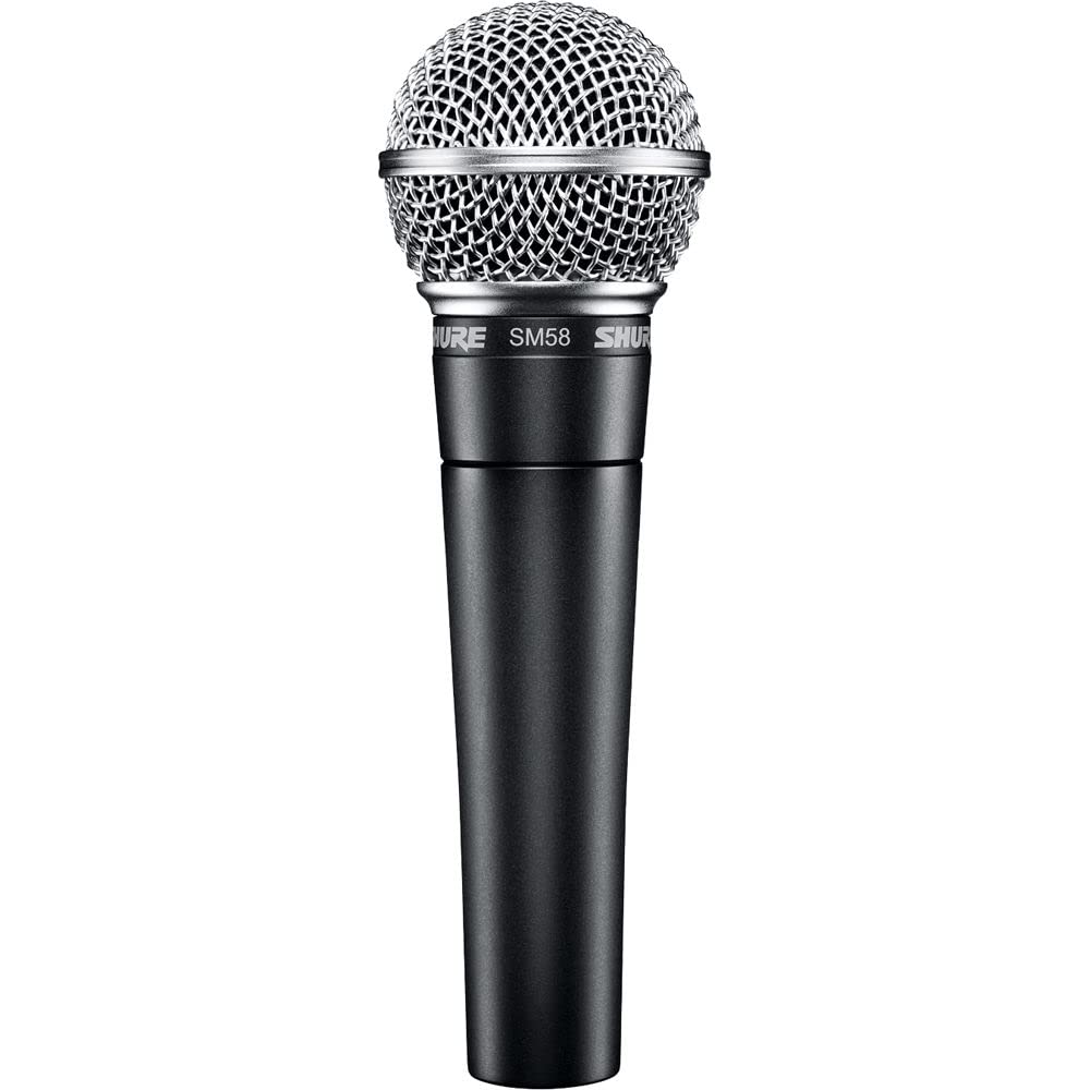 Shure SM58 Pro Dynamic Vocal Microphone with 25-ft XLR Cable