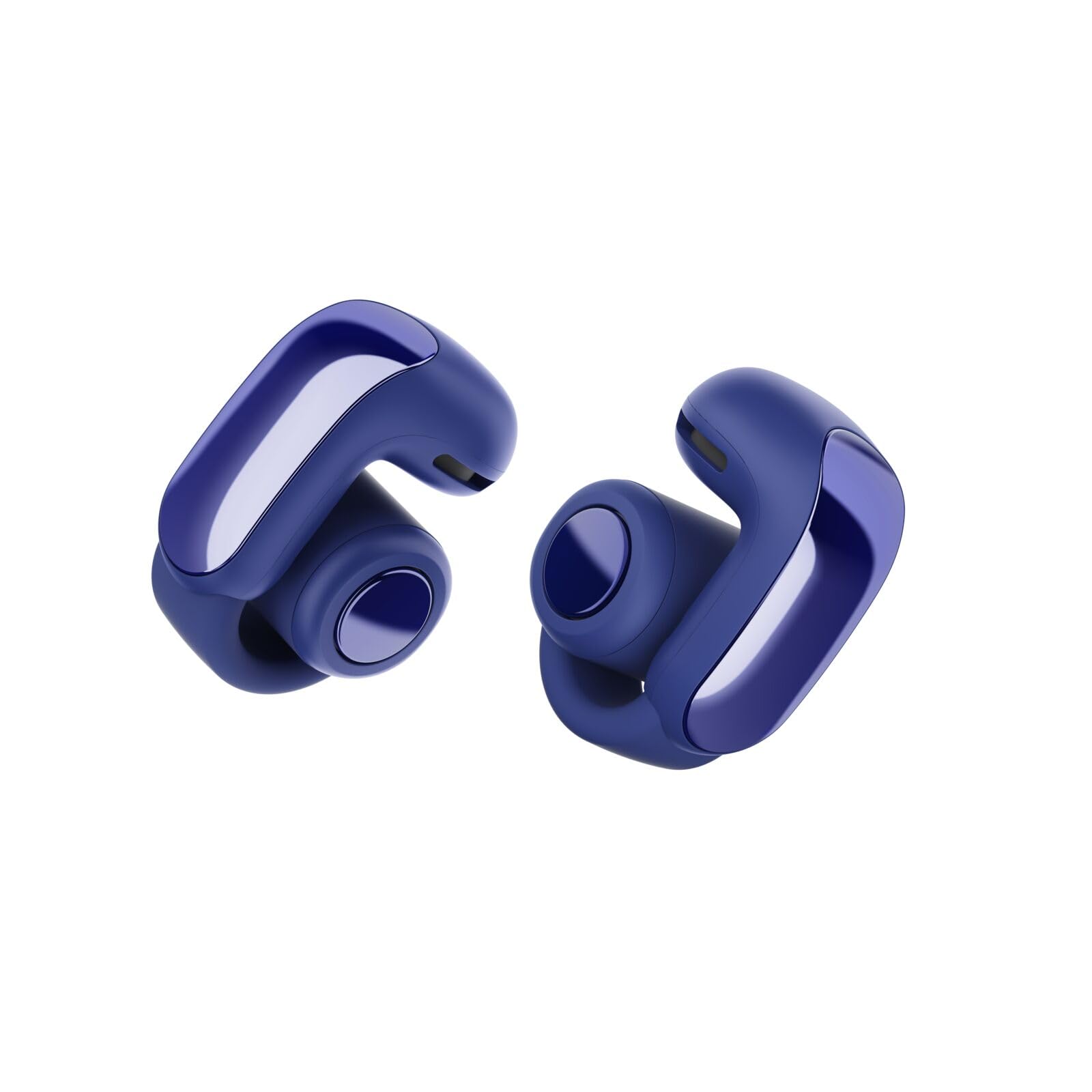Bose Ultra Open Earbuds - Bluetooth Open Ear Earbuds with OpenAudio for Awareness, Clip-On Design for Comfort, Water Resistant, Up to 48 Hrs of Playtime, White Smoke