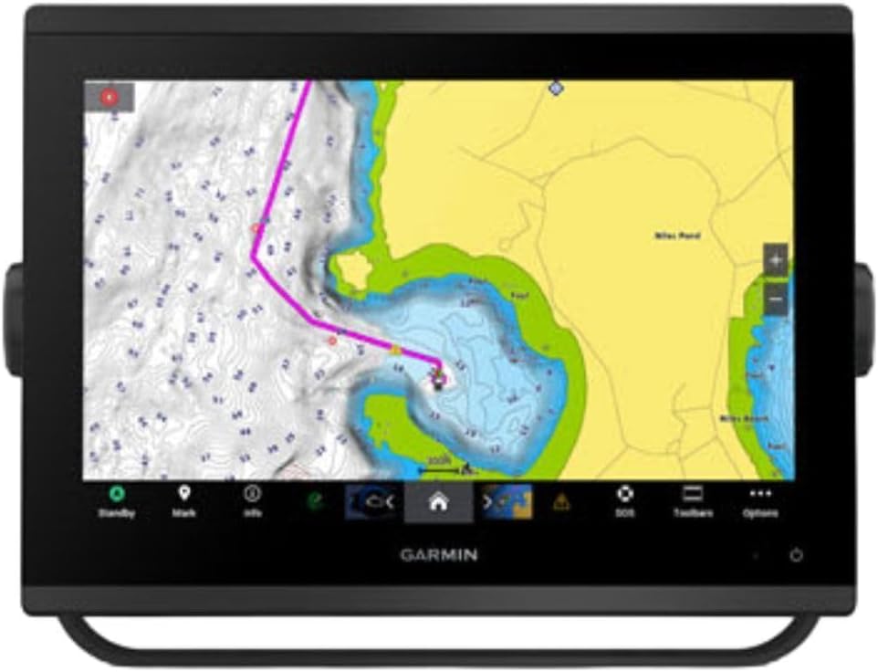 Garmin 010-02367-61 GPSMAP 1243xsv SideVü | Mapping - 12", Navionics+, ClearVü, Traditional Chirp Sonar
