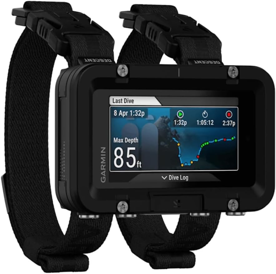 Garmin Descent™ X50i, Premium Dive Computer, Air Integration | 3" Color Touchscreen Display, 20 ATM Dive-Rated, Leakproof Buttons, Multiple Dive Modes, Backup Dive Light