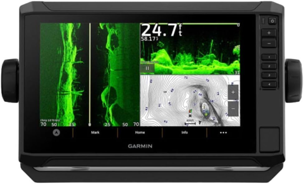Garmin ECHOMAP UHD2 93sv with GT56 Transducer, 9" Touchscreen Chartplotter, Garmin Navionics+ U.S. Inland | GT56 Transducer, 9" Touchscreen Chartplotter, Garmin Navionics+ U.S. Inland