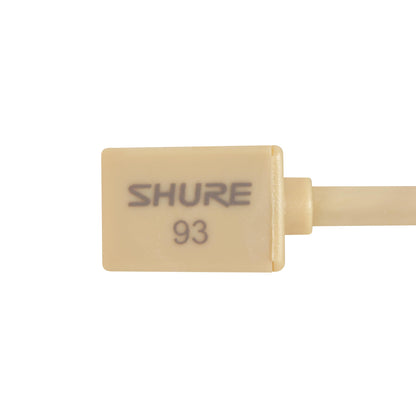 Shure WL93 Subminiature Condenser Lavalier Microphone - Black