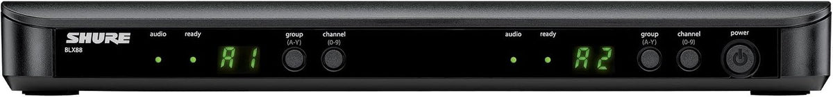 Shure BLX288/PG58 Dual Wireless Vocal System - H10 Band