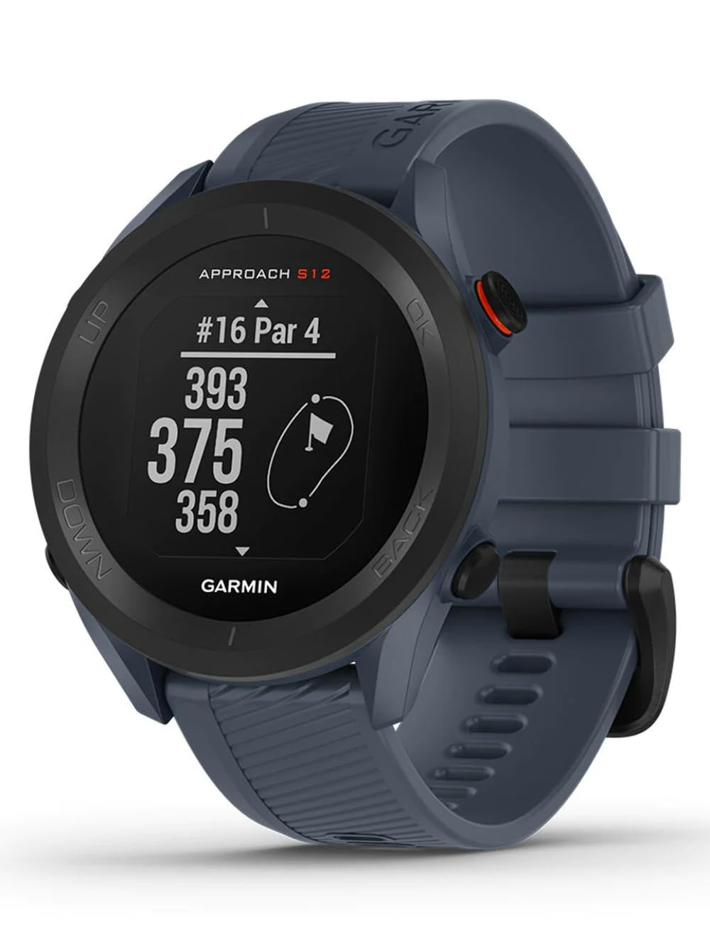 Garmin Approach S12, Easy-to-Use GPS Golf Watch, 42k+ Preloaded Courses, Black, 010-02472-00