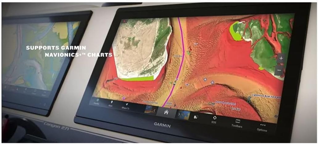 Garmin 010-02367-61 GPSMAP 1243xsv SideVü | Mapping - 12", Navionics+, ClearVü, Traditional Chirp Sonar