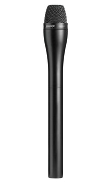 Shure SM63LB Omnidirectional Dynamic Vocal Microphone with 23cm Handle for Handheld Applications On-Stage and in Broadcast, Recording, and TV Studios, 3-pin XLR Connector - Black (SM63LB)