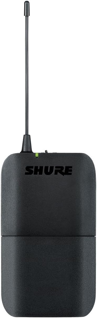Shure BLX14R/W85M Rack-Mount Lavalier Audio System H10 Band (542–572 MHz) – BLX4R Receiver, BLX1 Bodypack & WL185m Cardioid Lavalier Mic, Up to 14 Hr Battery, 300 ft Range