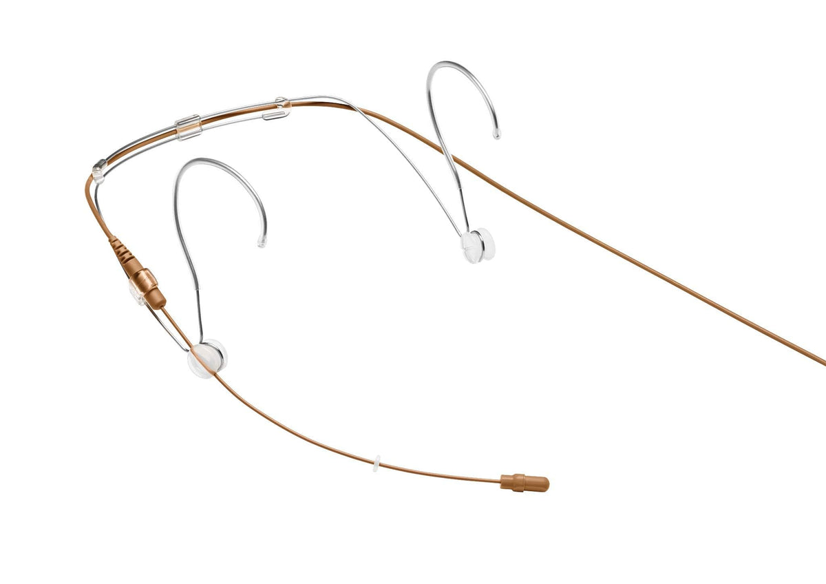 Shure DuraPlex Omnidirectional Headset Microphone, LEMO Connector, Cocoa (DH5C/O-LM3)