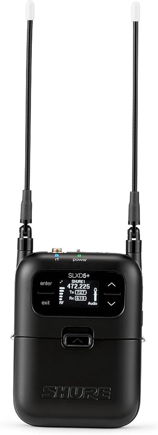 Shure SLXD5+ Portable Single-Channel Wireless Receiver