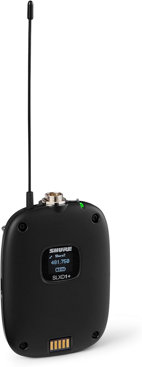 Shure SLXD1+ Digital Wireless Bodypack Transmitter