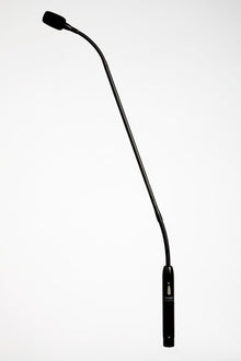 Shure Microflex MX418S/S Supercardioid Condenser Microphone, 18 Gooseneck with Attached XLR Preamp, Shock & Flange Mount, Snap-Fit Foam Windscreen, Mute Switch, LED Indicator
