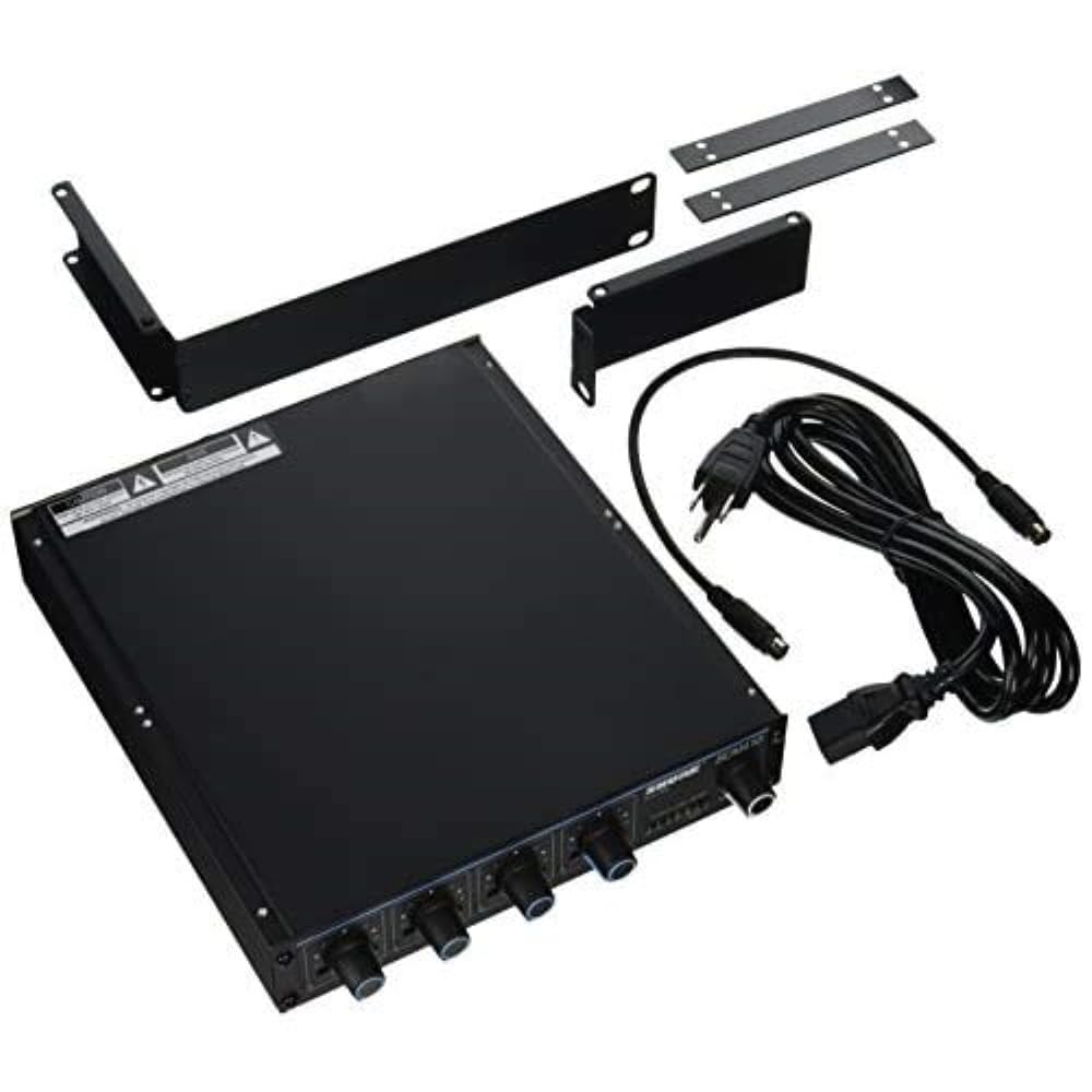 Shure SCM810 Eight Channel Automatic Microphone Mixer with IntelliMix, Adjustable EQ per Channel and 48V Phantom Power, Designed Specifically for Installed Sound Applications