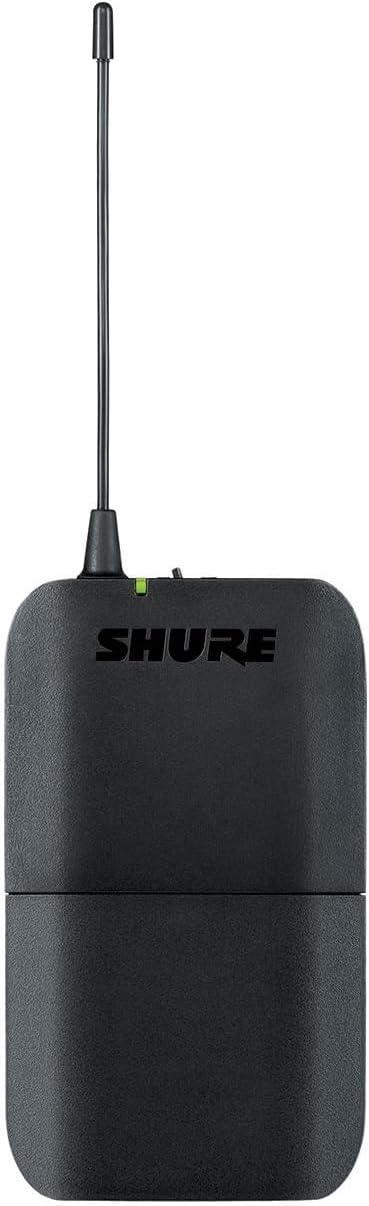 Shure BLX14R/B98 Rack-Mount Instrument Audio System J11 Band (596–620 MHz) – BLX4R Receiver, BLX1 Bodypack & BETA 98H/C Clip-On Mic for Brass, Woodwinds & Percussion, Up to 14 Hr Battery, 300 ft Range
