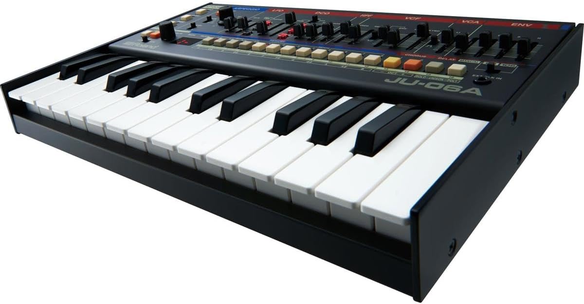 Roland JU-06A Keyboard Synthesizer Sound Module with 8 Patches + 8 Banks