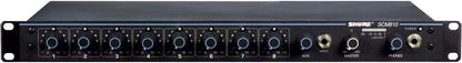 Shure SCM810 Eight Channel Automatic Microphone Mixer with IntelliMix, Adjustable EQ per Channel and 48V Phantom Power, Designed Specifically for Installed Sound Applications