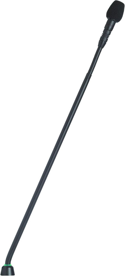 Shure MX415/S Supercardioid Condenser Microphone, 15" Gooseneck with Bi-Color Status Indicator and Surface Mount Preamp