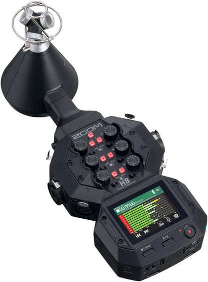 Zoom EXH-8 Quad XLR Input Capsule, 4 XLR Inputs for Zoom H8
