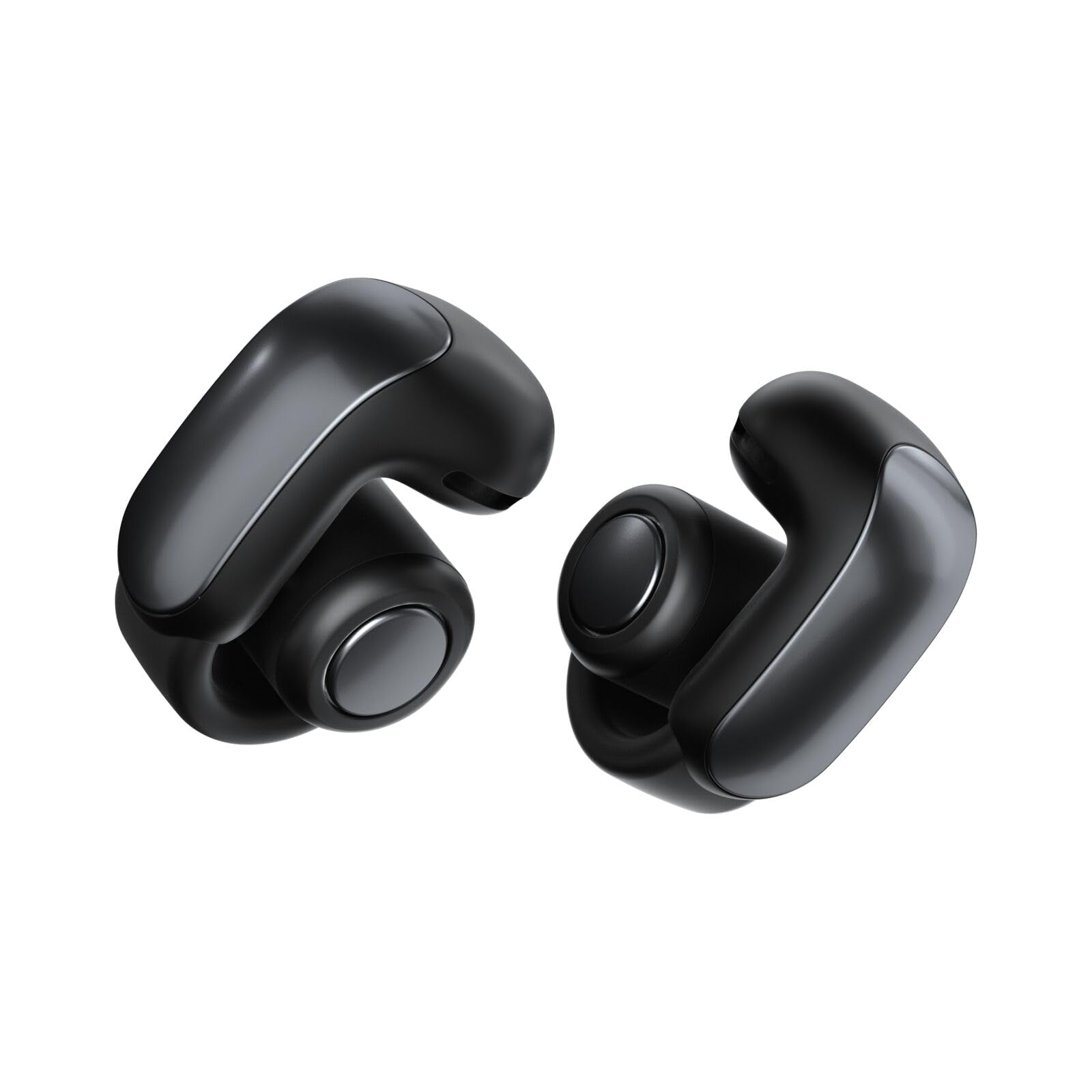 Bose Ultra Open Earbuds - Bluetooth Open Ear Earbuds with OpenAudio for Awareness, Clip-On Design for Comfort, Water Resistant, Up to 48 Hrs of Playtime, White Smoke